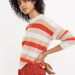 NWOT Cashmere Sweatshirt in Norman Stripe